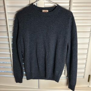 Brooks brothers bluish-gray wool sweater